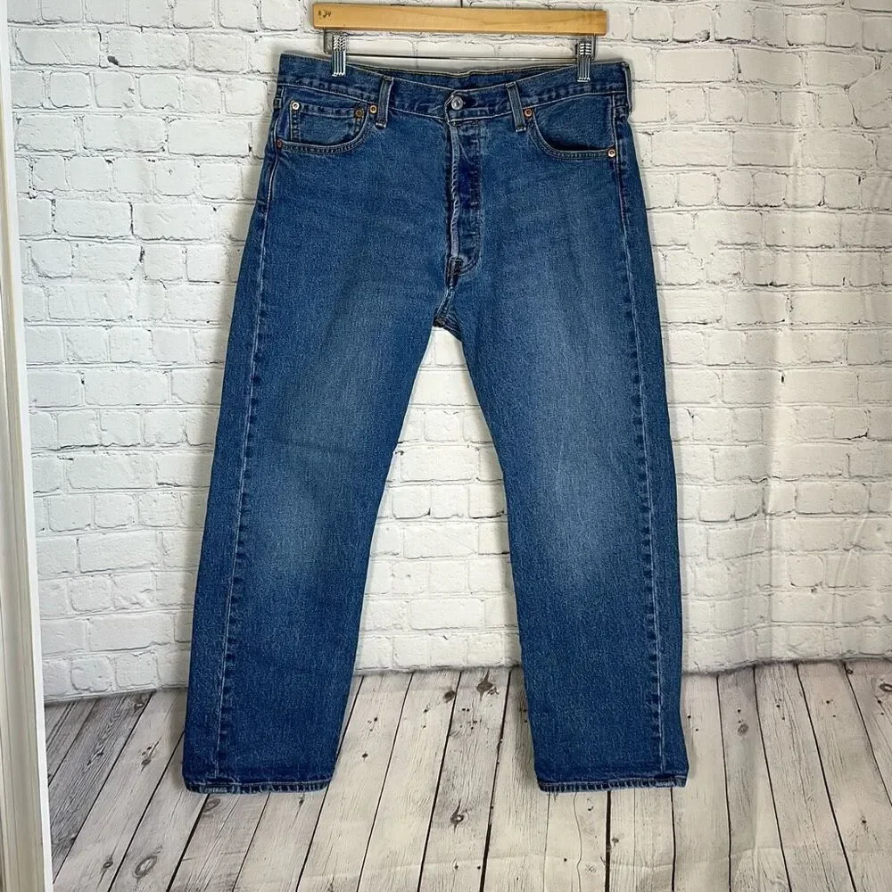 Levi’s Mens 501 Original Fit Jeans size W36 L29